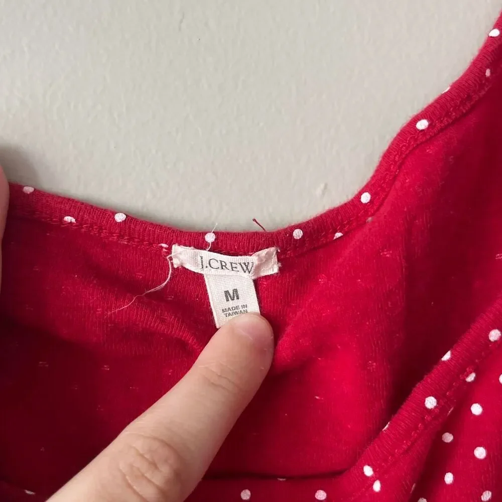 Jcrew Women's Red and Burgundy Vest